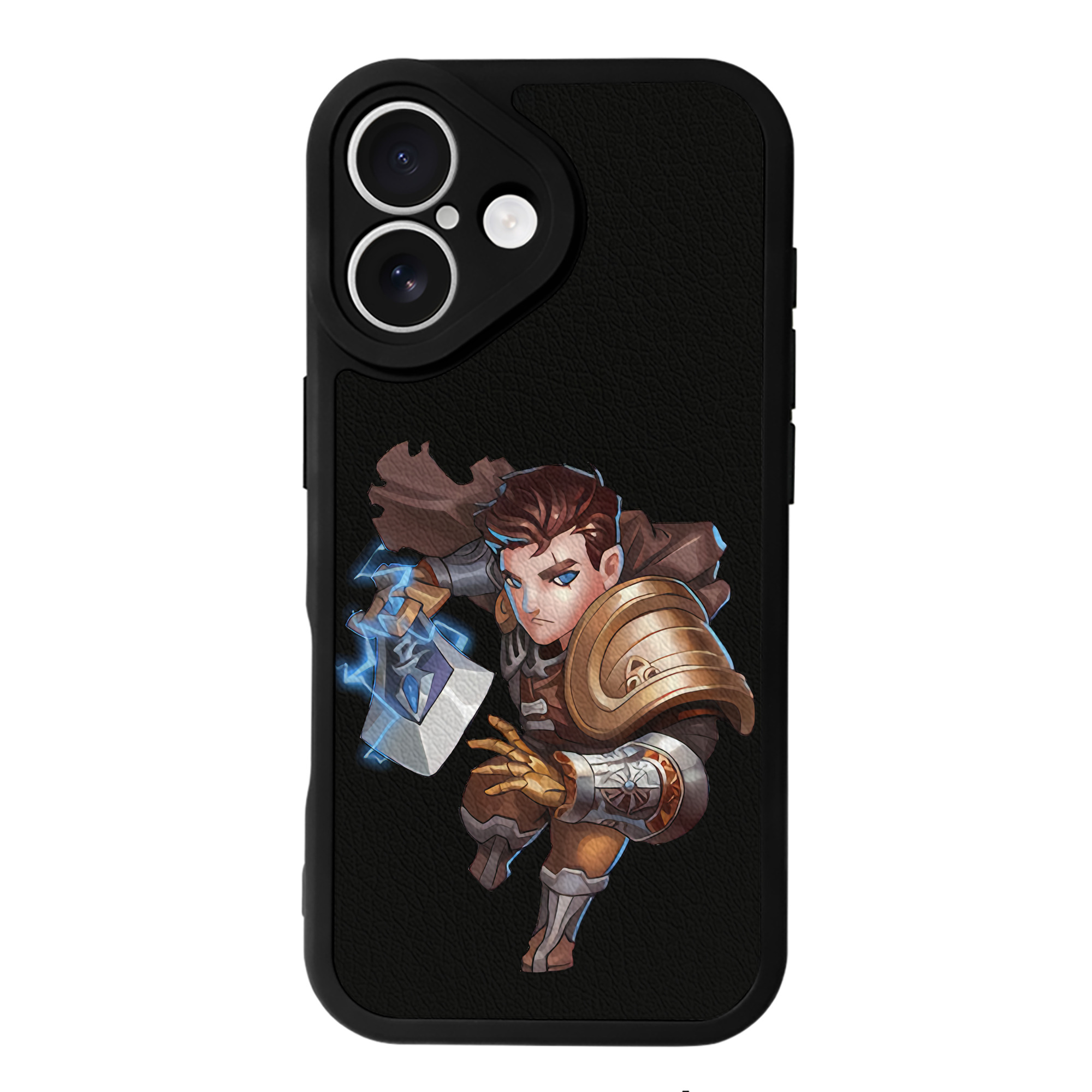 リーグ・オブ・レジェンド League of Legends LOL 【iPhone 16シリーズ対応】シリコンスマホケース（レザー調） 材質：シリコン